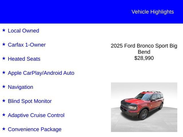 ford bronco sport 2025 3FMCR9BN9SRF27517 image ford bronco sport 2025 3FMCR9BN9SRF27517 image